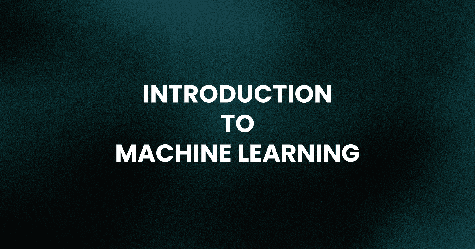 ML1. Introduction to Machine Learning